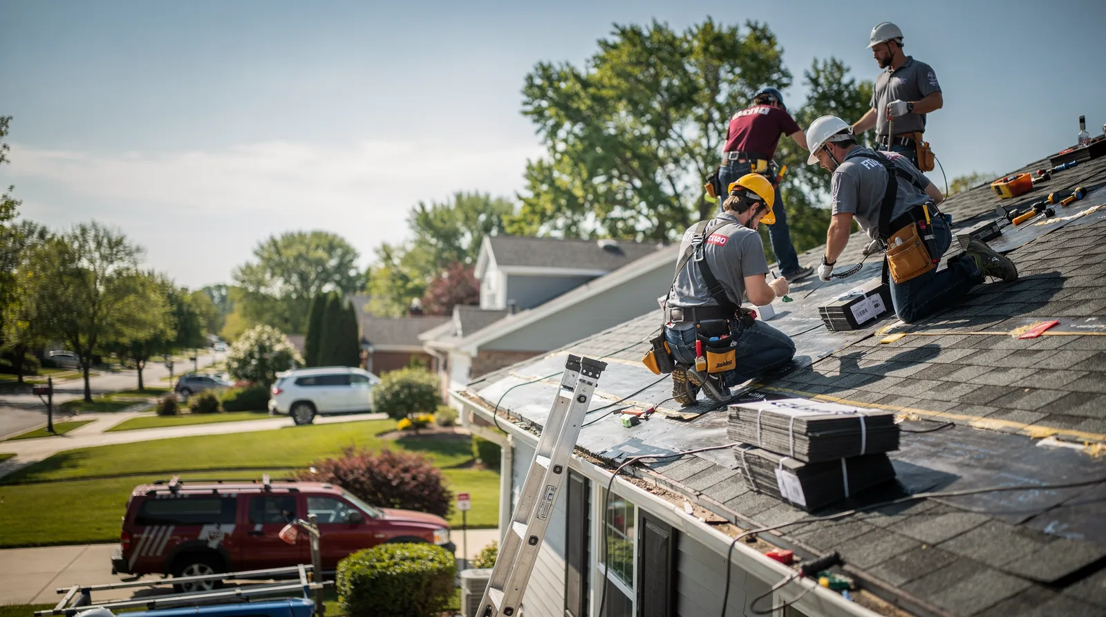 Roof Repair in Timewell, IL around you